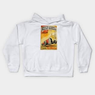 French Grand Prix, Dijon - 1929: Vintage Poster Design Kids Hoodie